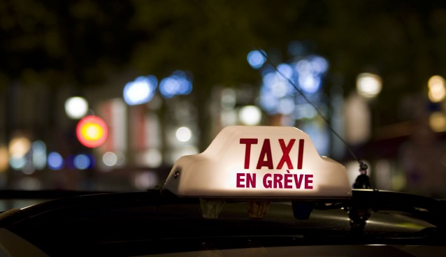 Les syndicats de taxis promettent de "faire du boucan" (Photo @laminutetaxi.fr)