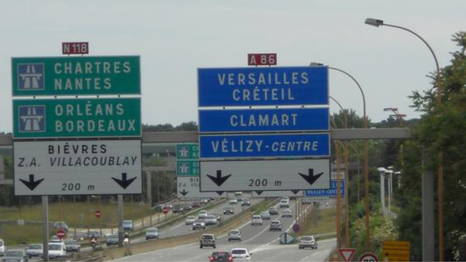 Circulation difficile sur l'A86 entre Saint-Maurice et Petit-Clamart (Val de Marne)