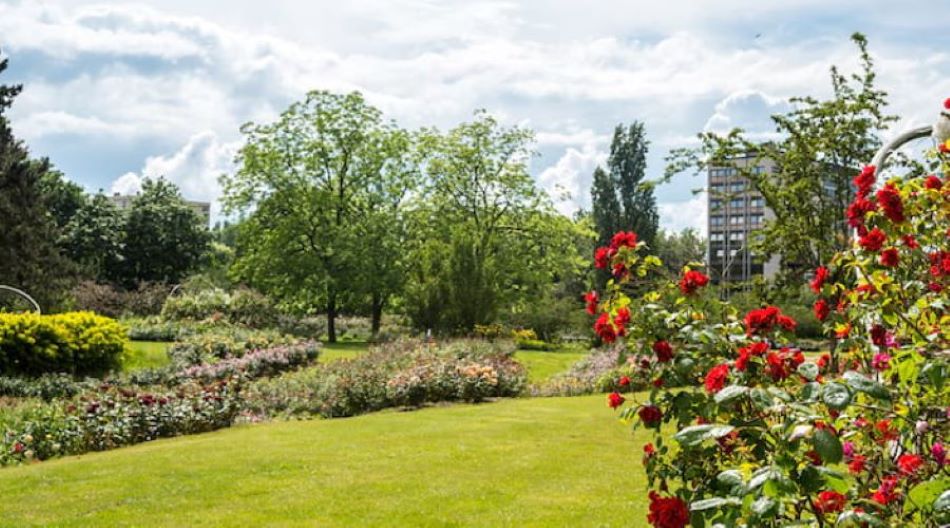 Le parc de la Roseraie - Illustration © Ville de Grand-Quevilly