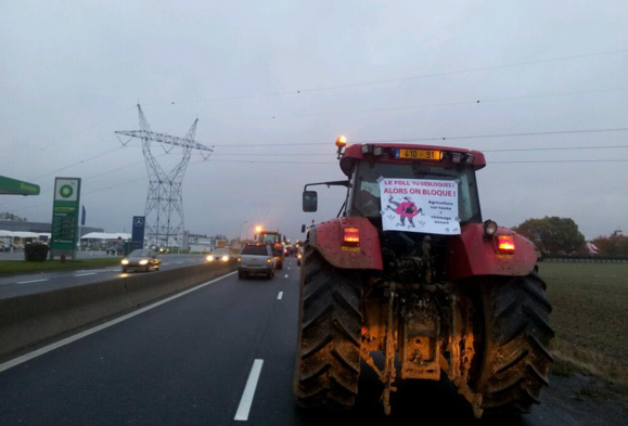 InfoRoute. les accès à Caen et Lisieux bloqués par les agriculteurs