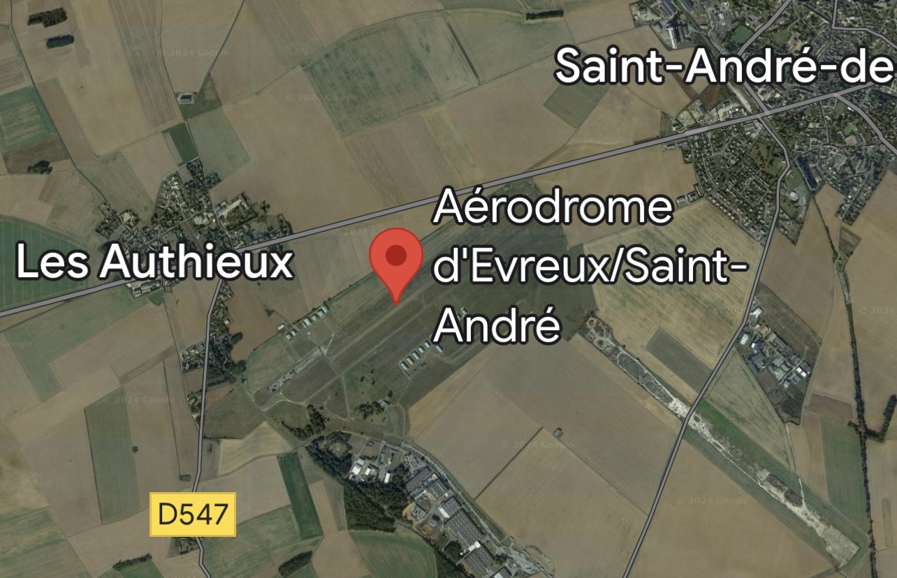L’avion sort de la piste au décollage à Saint-André-de-l’Eure, le
