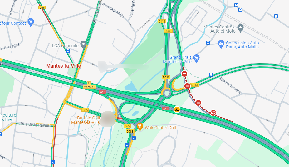 Yvelines. Un scootériste trouve la mort sur une bretelle de l’A13 à  Mantes-la-Ville 