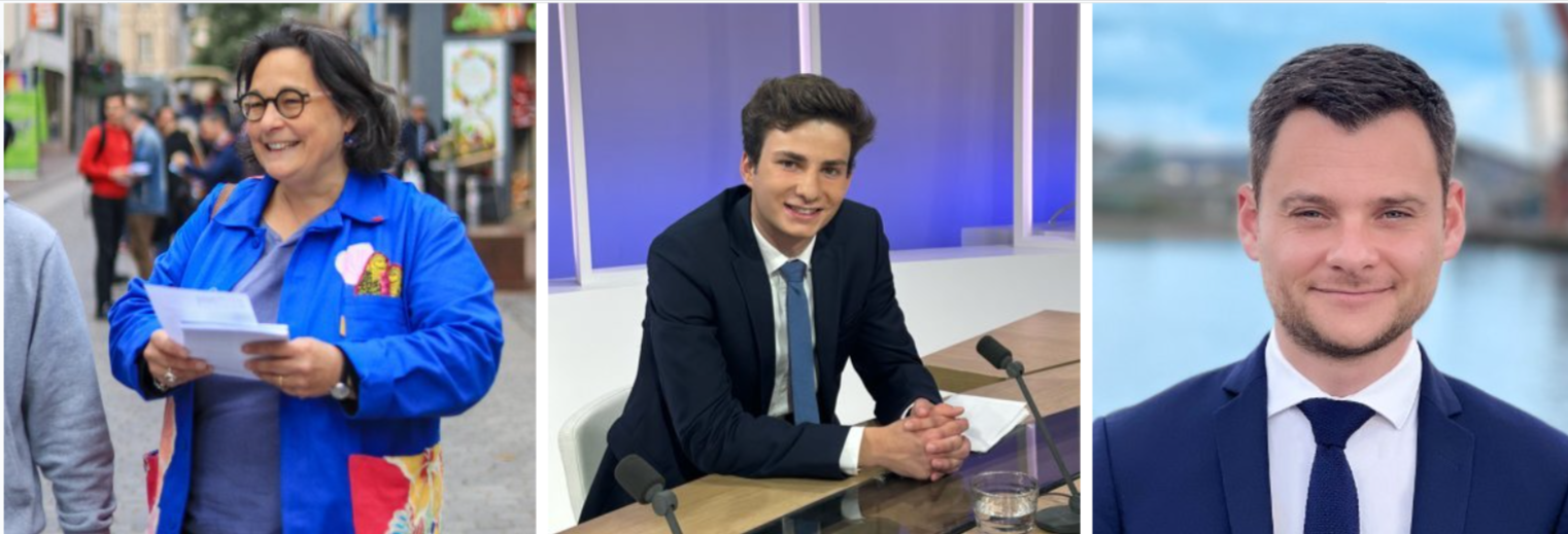 Florence Herouin-Léautey  - Grégoire Houdan - Damien Adam (Photos X)