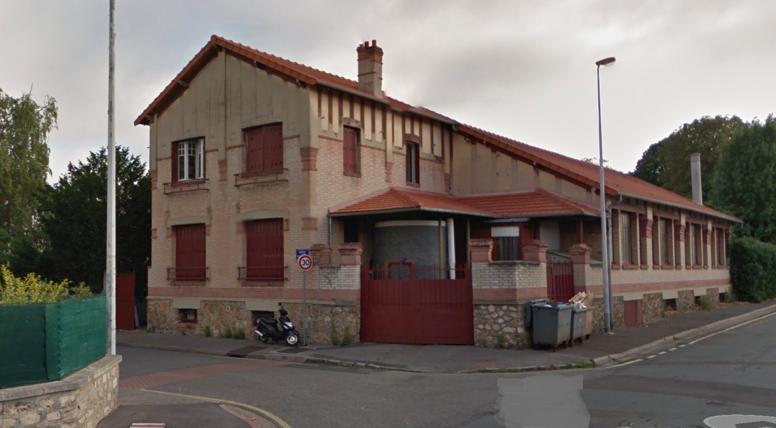 L'explosion s'est produite dans ce bâtiment