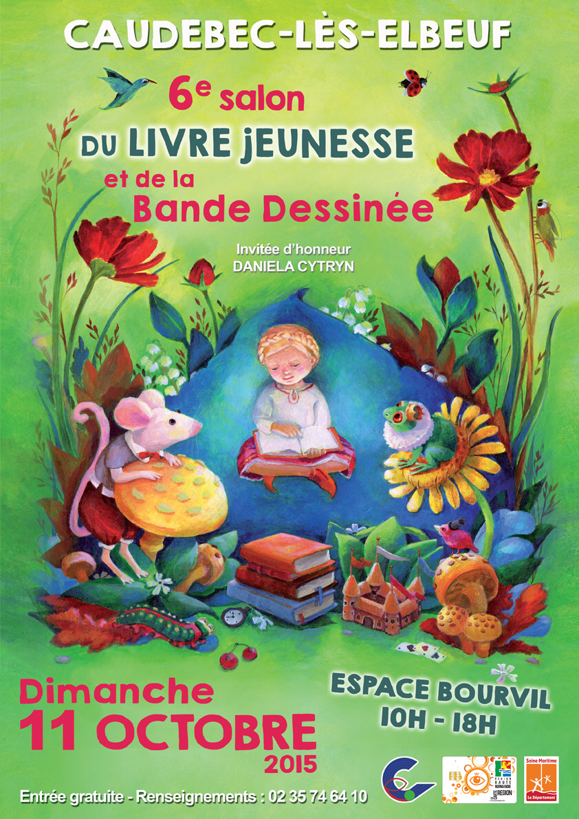 Auteurs et illustrateurs à l'affiche du salon du livre et de la BD à Caudebec-lès-Elbeuf 