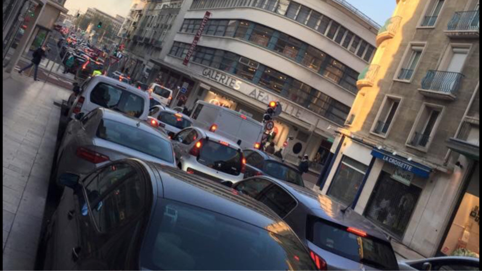 Manifestation des forains ce matin : circulation paralysée à Rouen 