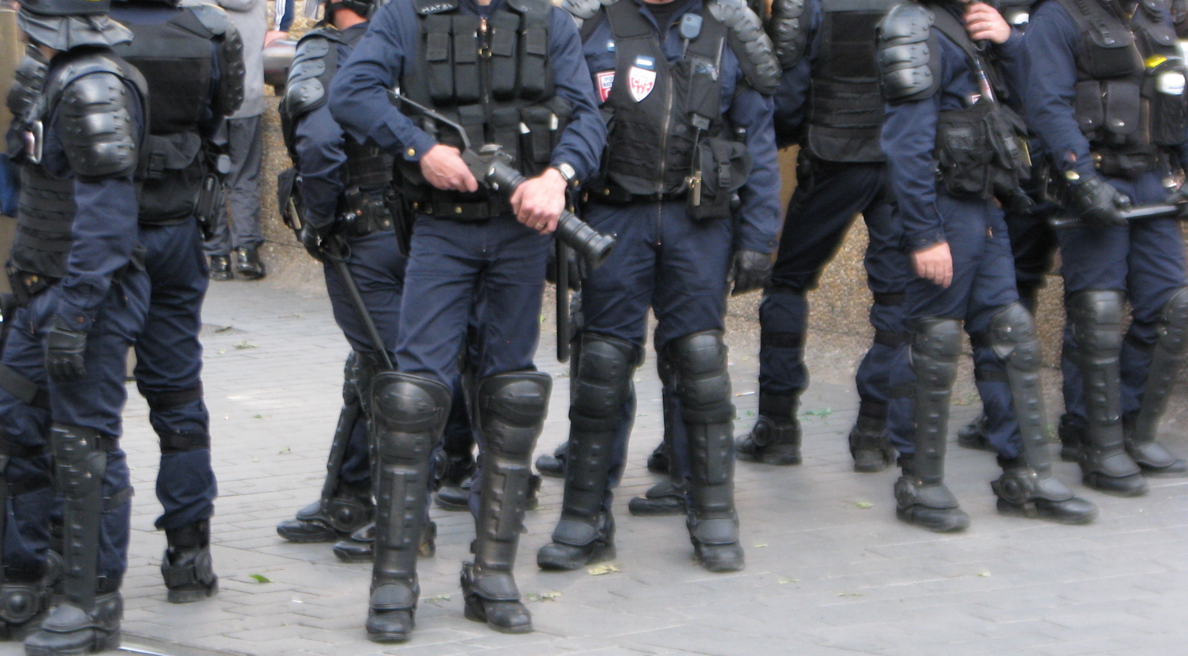 Quelque 400 hommes, CRS, gendarmes mobiles et effectifs de la sécurité publique de Seine-Maritime, sont positionnés ce soir à proximité des quais bas et hauts sur la rive gauche de Rouen (Photo d'illustration)