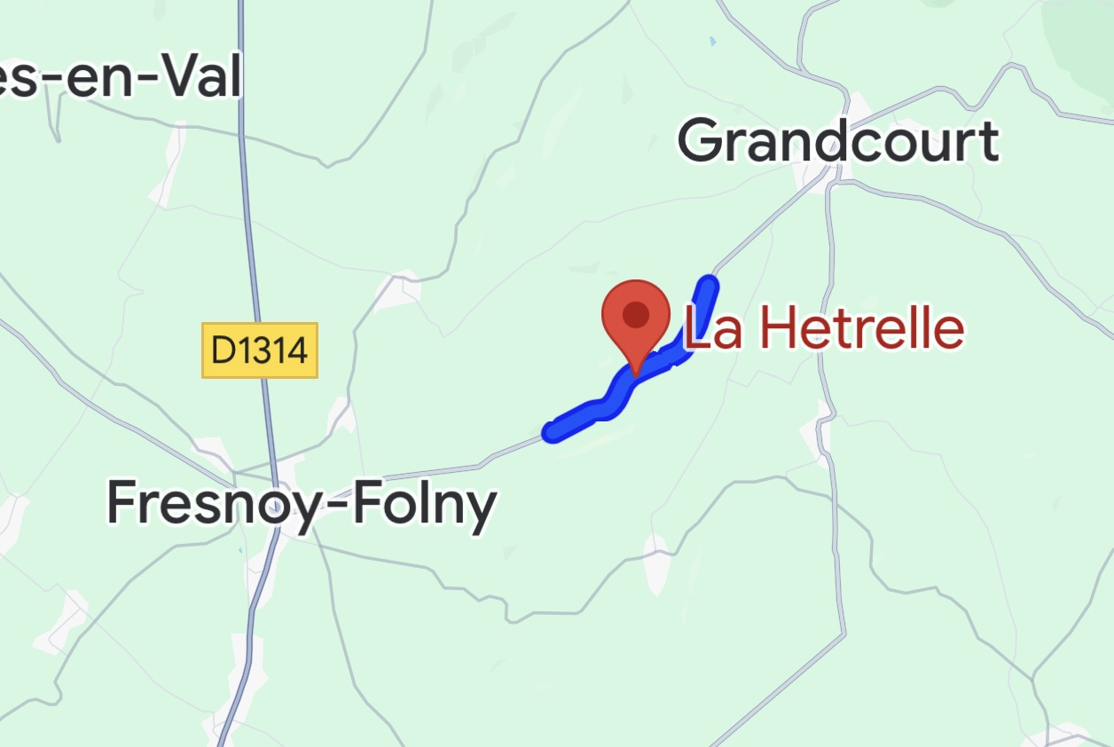 Face-à-face entre deux voitures : trois blessés, dont un grave, entre Grandcourt et Fresnoy-Folny en Seine-Maritime 