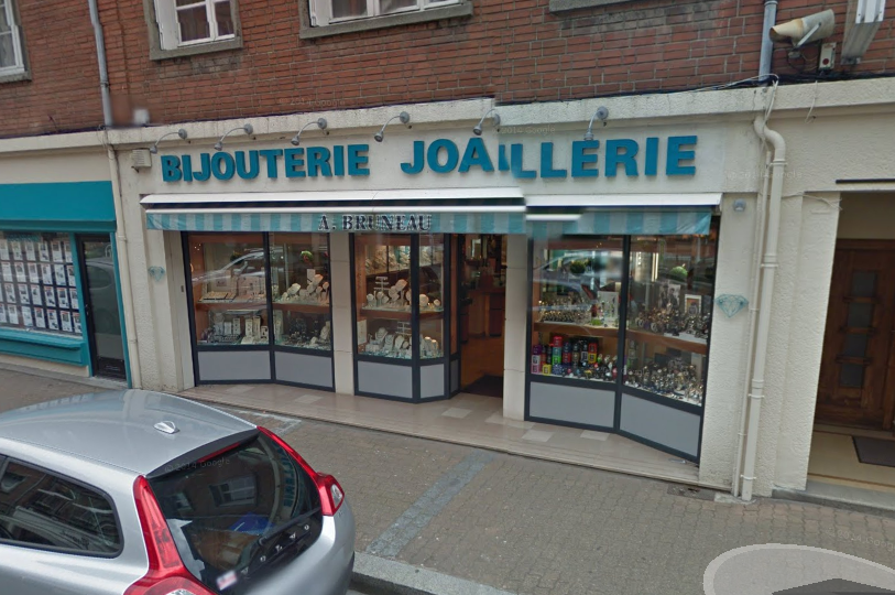 La bijouterie Bruneau est située en centre-ville (Illustration @Google Maps)