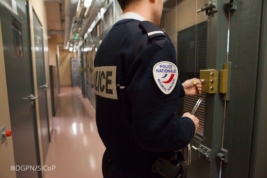 L'auteur du coup de couteau a été placé en garde à vue à l'hôtel de police de Rouen (Photo d'illustration@DGPN)