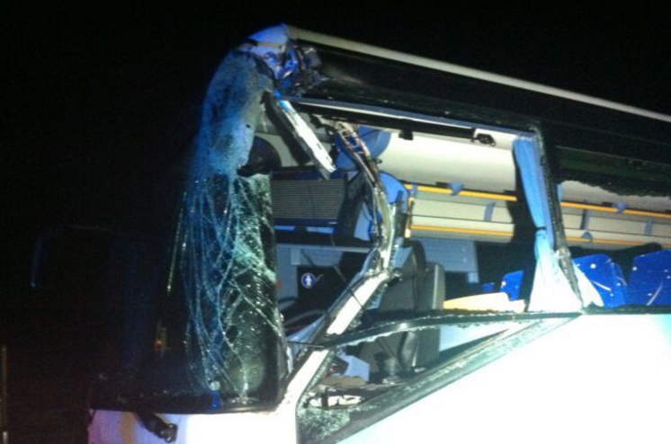 Collision entre un car scolaire et un tracteur près de Brionne : deux blessés, dont un enfant 