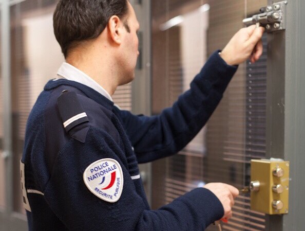 L'adolescent a fini sa nuit en chambre de sûreté au commissariat du Havre (illustration@DGPN)