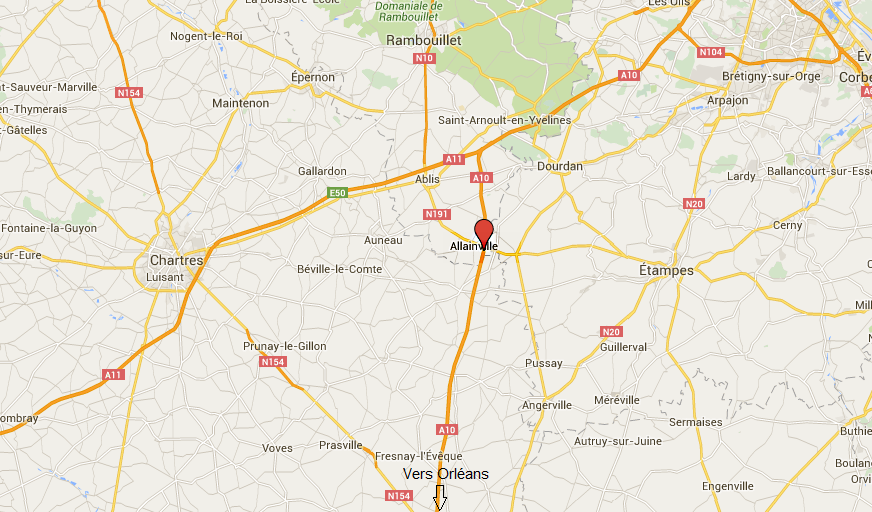 L'A10 coupée à Allainville (Yvelines) à la suite d'un accident impliquant deux poids-lourds