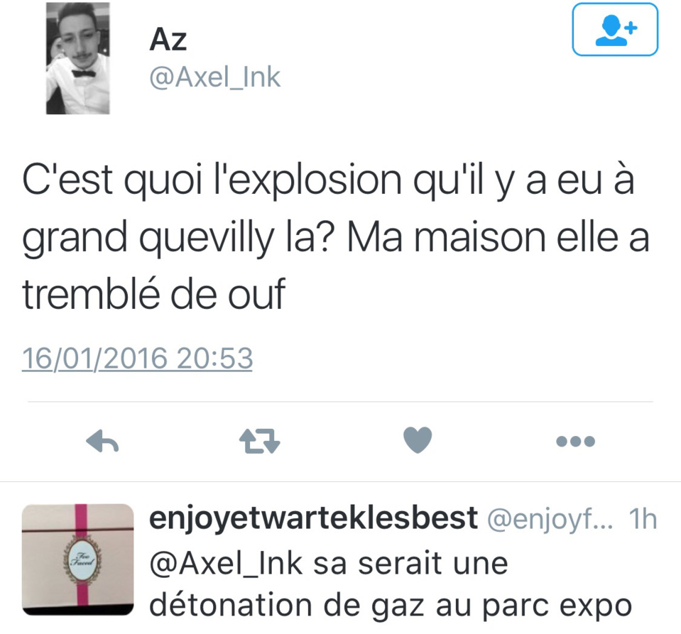 Explosion de gaz ce soir à Grand-Quevilly : deux personnes sous les décombres 