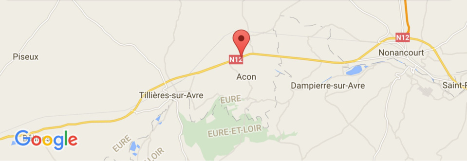 Eure : accident corporel sur la RN 12 entre Verneuil-sur-Avre et Nonancourt 