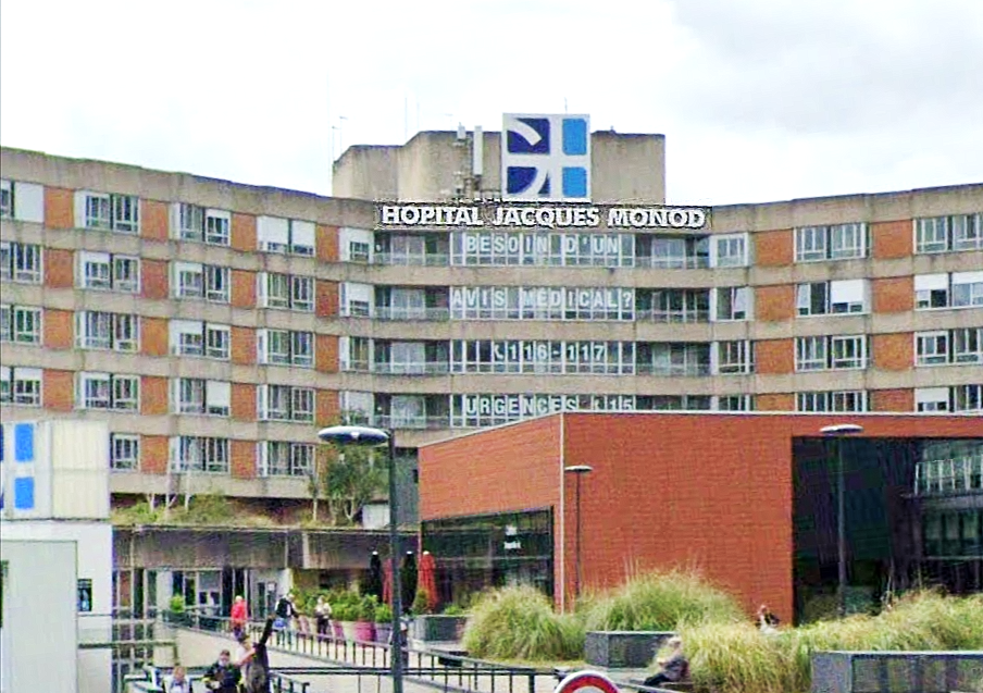 Le ministre débutera sa visite en Seine-Maritime au centre hospitalier Jacques-Monod à Montivilliers - Illustration Google Maps