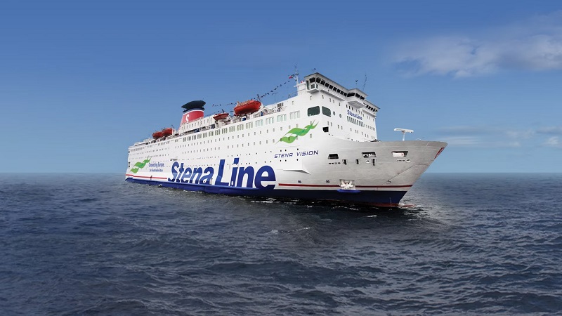 Une page se tourne : depuis 2014, la ligne Rosslare – Cherbourg assurait jusqu’à trois rotations hebdomadaires entre la Normandie et l’Irlande - Illustration Stena Line