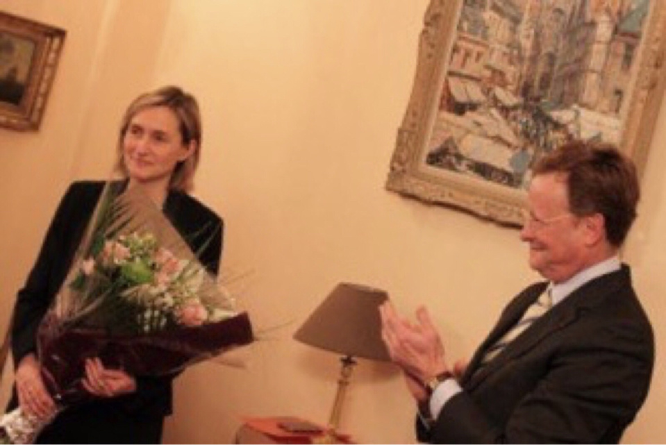 Une réception a été organisée par le préfet de l'Eure a l'occasion du départ de sa directrice de cabinet (Photo@préfecture27)