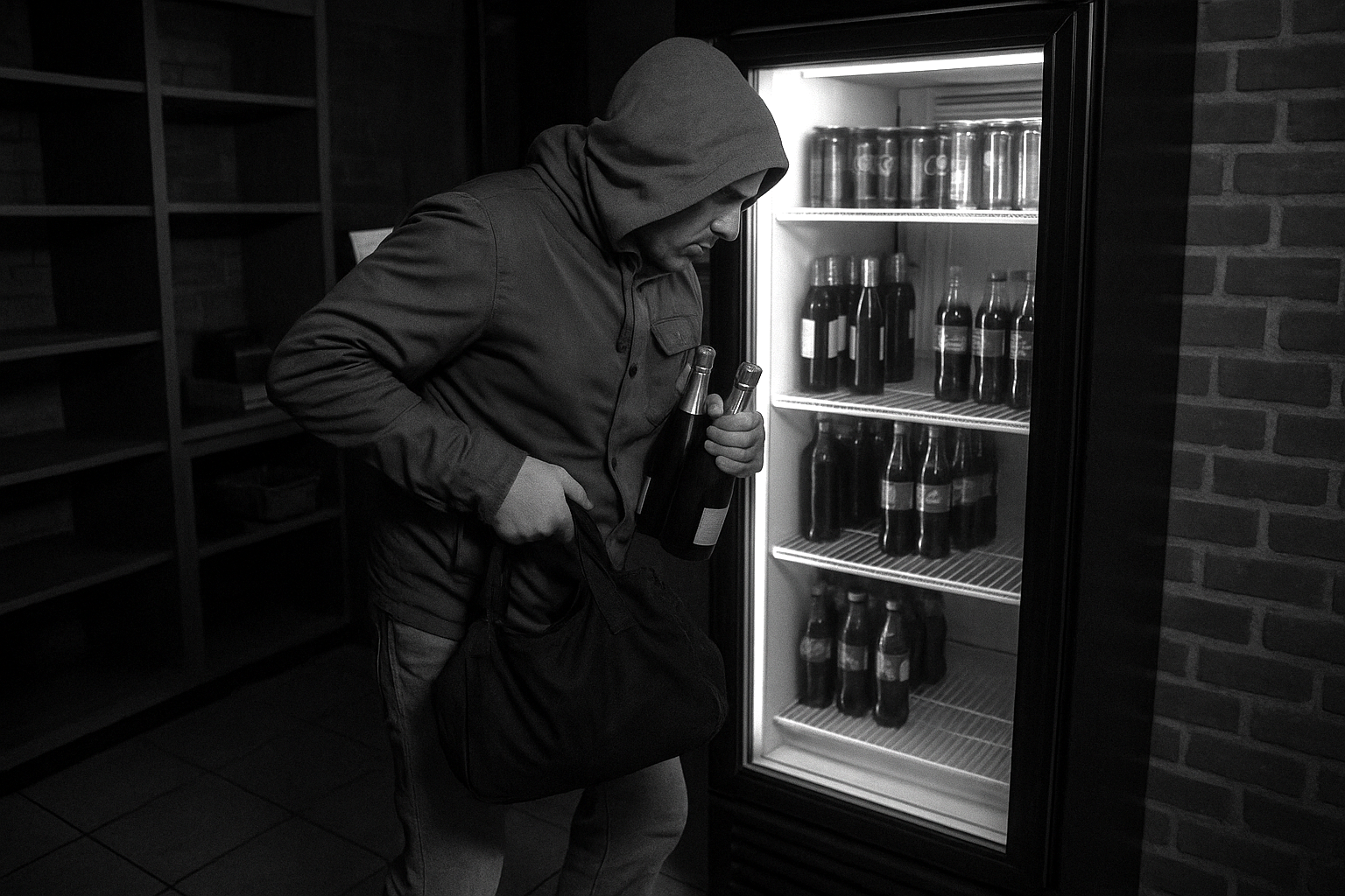 Le quadragénaire ignorait qu'il était filmé par les céméras de vidéosurveillance - Illustration générée par ChatGPT