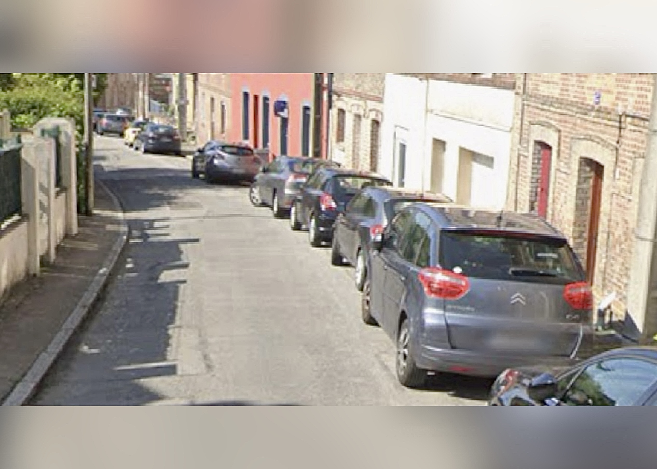 La rue de la Cité de Lime a été le théâtre de ces actes de vandalisme - illustration