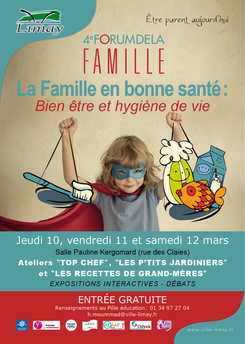 Limay : le forum de la famille se tient du 10 au 12 mars