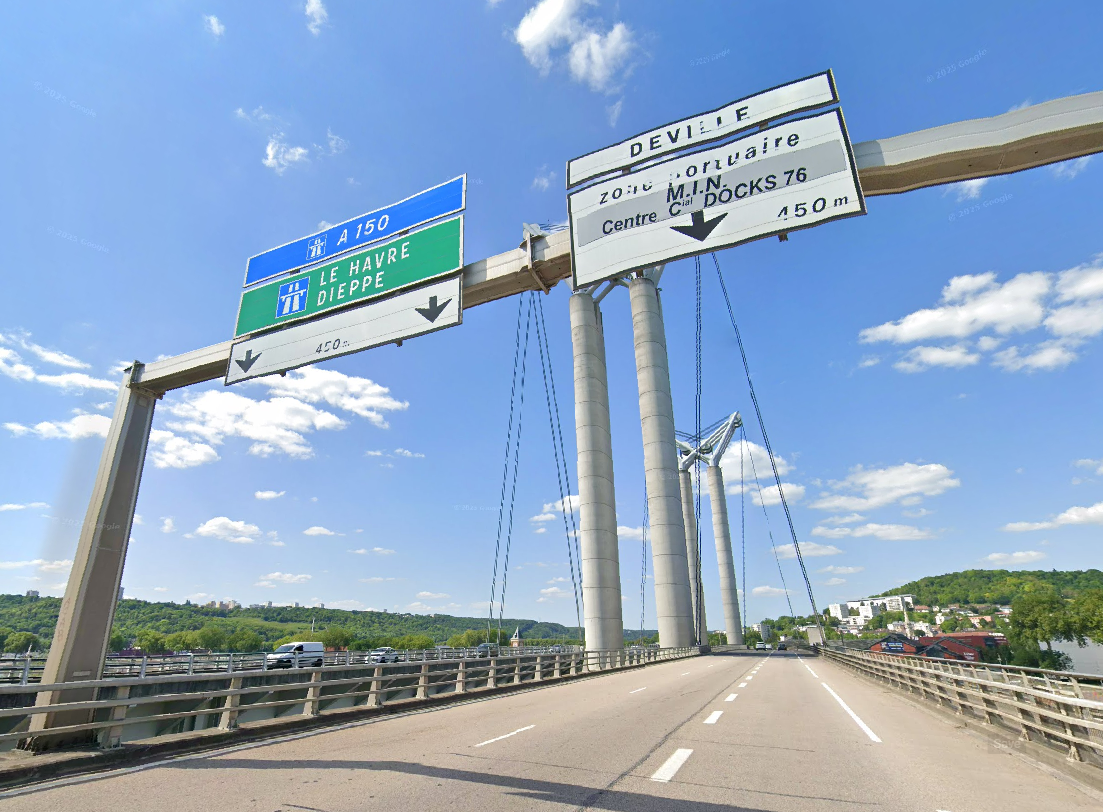 Le pont Flaubert sera levé pour laisser passer les bateaux - Illustration