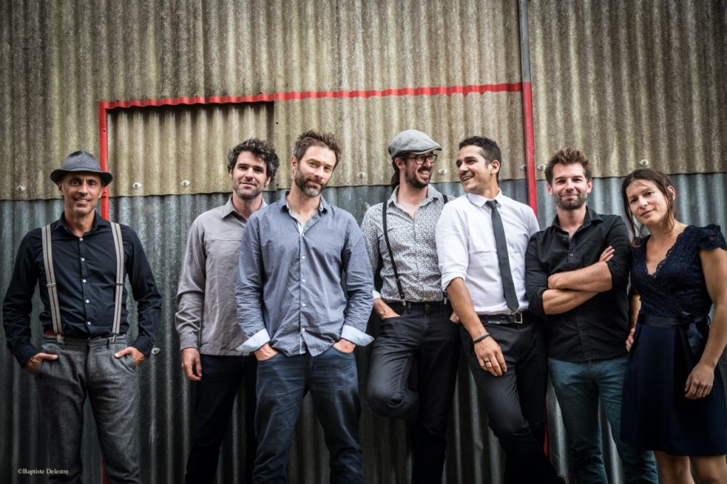 Le groupe Shifumi Orkestrar - Crédit photo : Baptiste Delestre