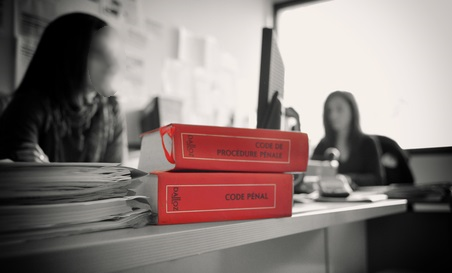 Le mis en cause a été déféré cet après-midi au palais de justice d'Evreux. Il devait être jugé en comparution immédiate (Illustration)