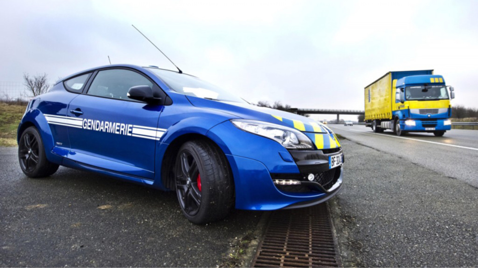 Véhicule d'intervention rapide de la gendarmerie (Illustration)