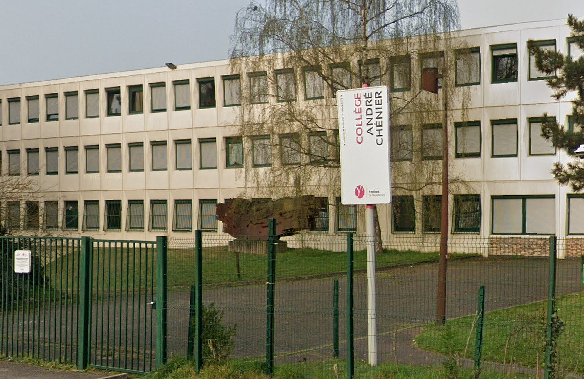 Le projet de village verrait le jour sur le site de l'ancien collège André Chenier, au coeur du Val Fourré - Illustration Google Maps