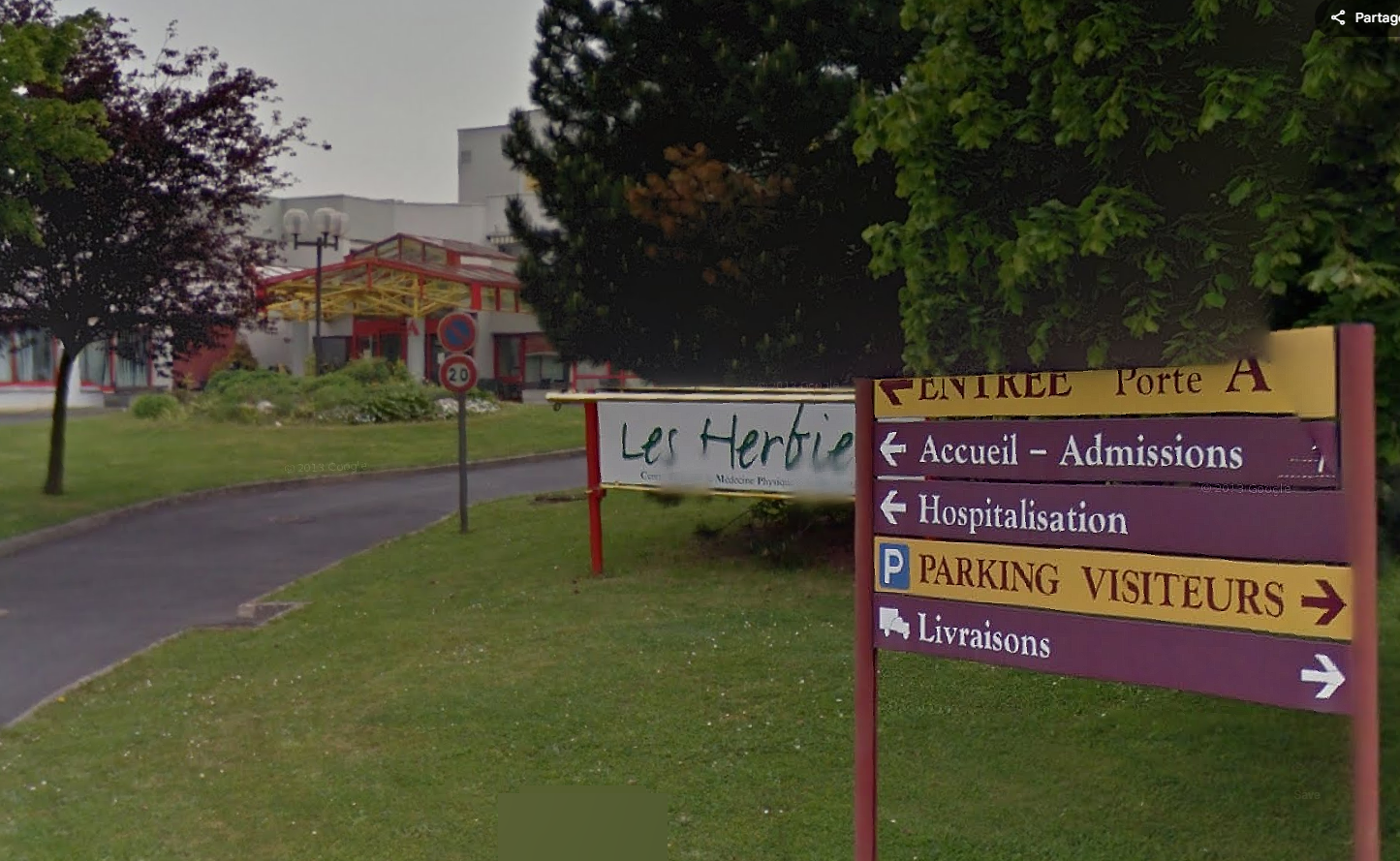 La réactivité des secours et la bonne coordination avec le personnel ont permis de limiter les conséquences sur le fonctionnement du centre  - Illustration Google Maps