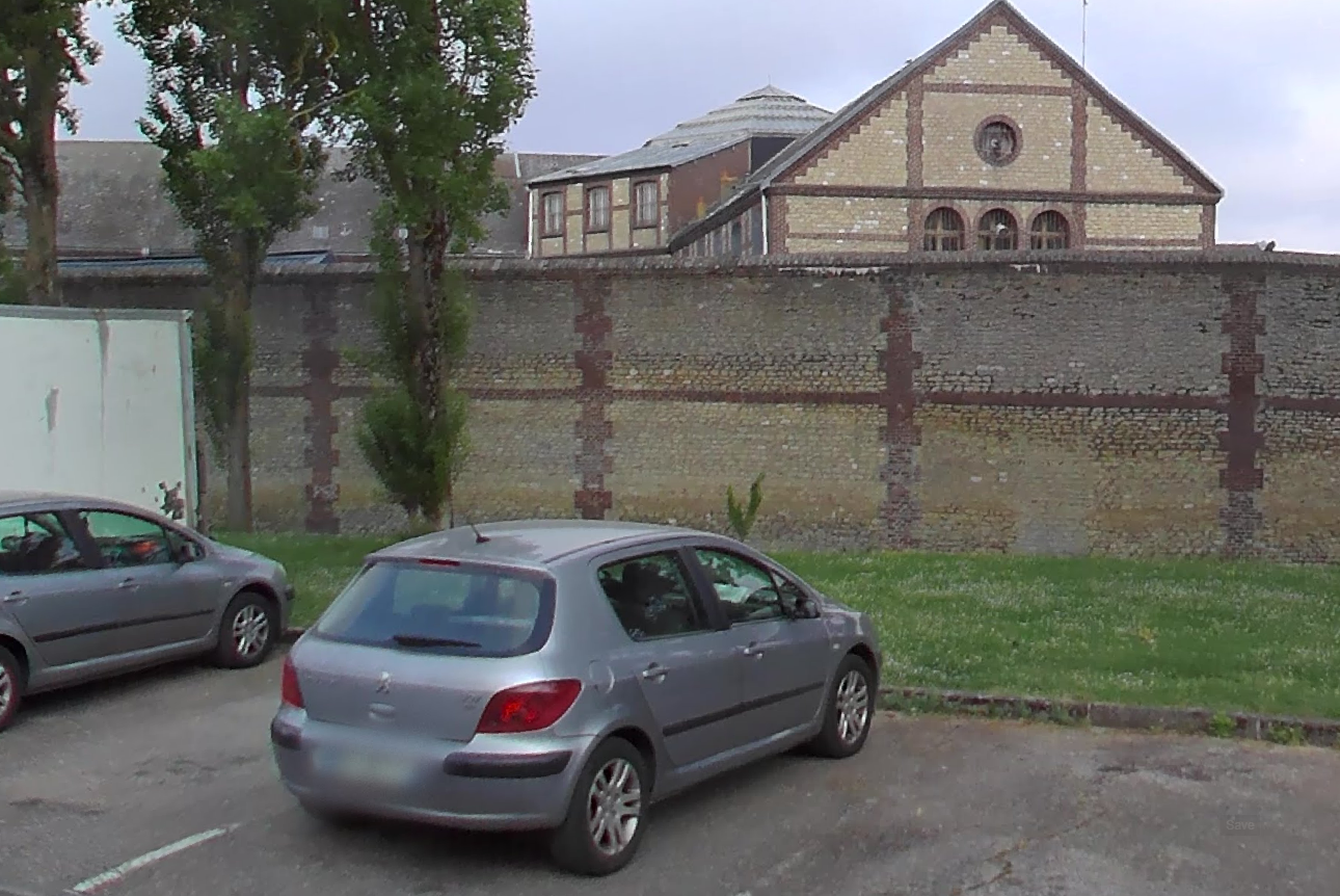 La maison d'arrêt d'Evreux - Illustration Google Maps