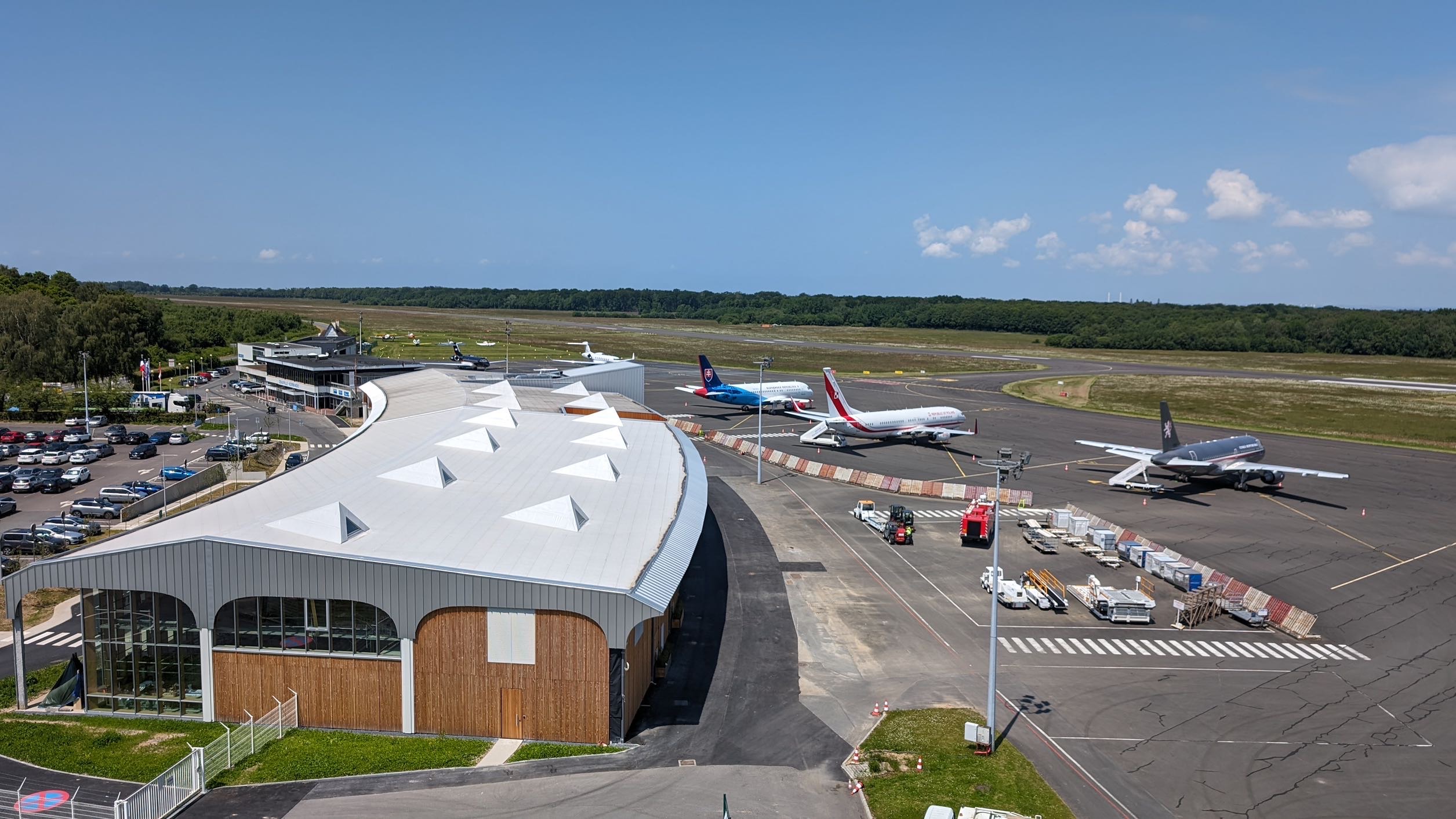 L’aéroport de Deauville-Normandie - Photo : Sealar