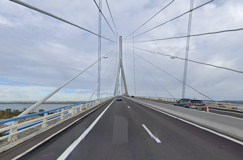 Tempête Benjamin : la fermeture du pont de Normandie prolongée jusqu'à vendredi matin 