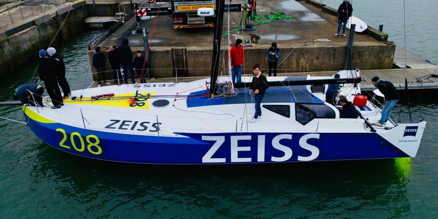 Le Class40 ZEISS sera inauguré en présence de la ministre et  d’Édouard Philippe, maire du Havre. - Photo  ZEISS