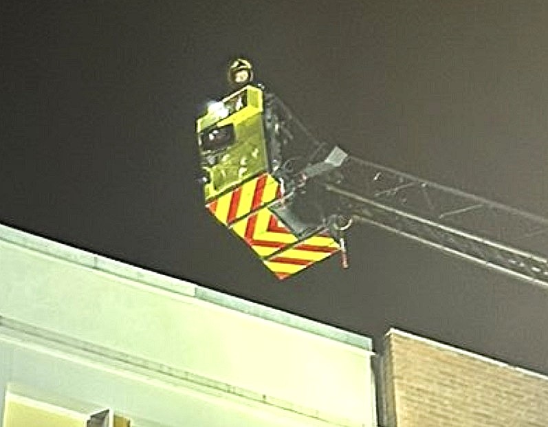 Deux habitants de l'immeuble ont été mis en sécurité par les sapeurs-pompiers  - Illustration Aurélie/infonormandie