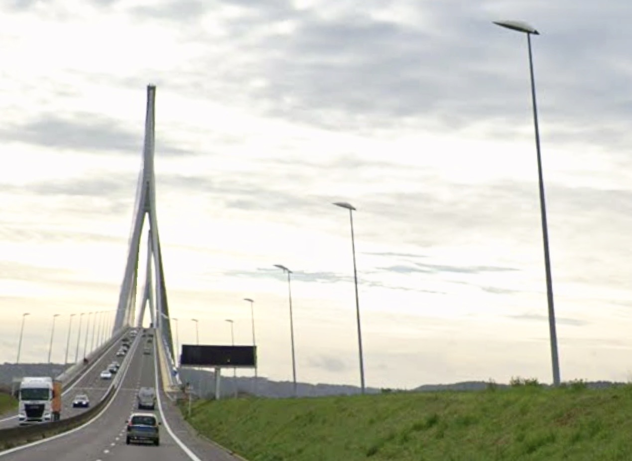Travaux sur la RN1029 en Seine-Maritime : circulation modifiée entre le Pont de Normandie et le Grand canal