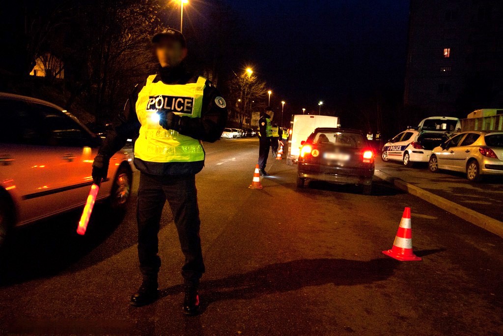 Le jeune conducteur a été interpellé lors d'un contrôle routier au milieu de la nuit par les policiers du Havre - Illustration DGPN