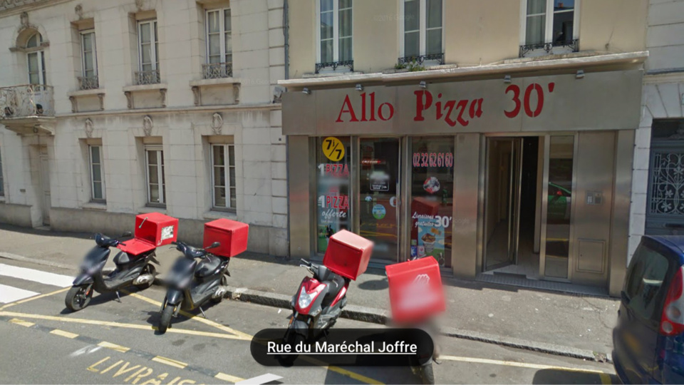 Évreux : un braqueur rafle la caisse et les tickets restaurant du marchand de pizzas