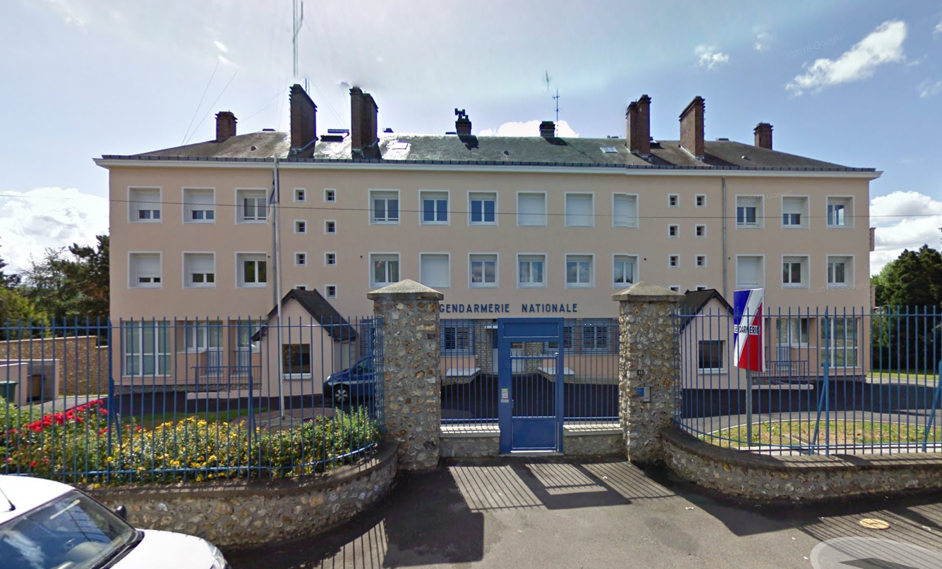 La brigade de gendarmerie de Brionne (Illustration)