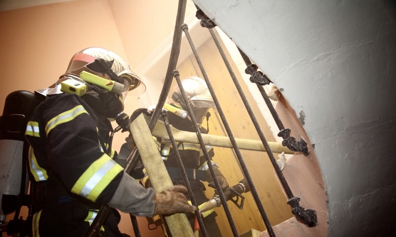 Le feu s'est déclaré dans un appartement du deuxième étage - Illustration