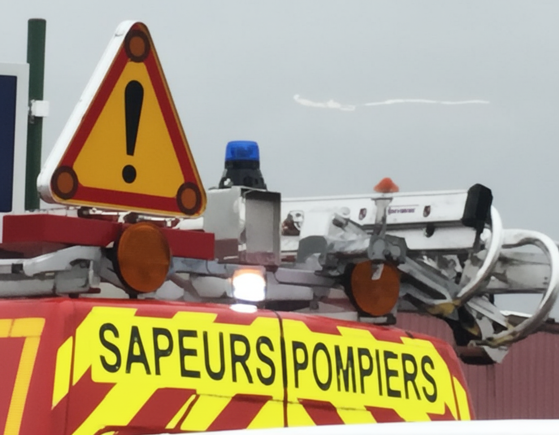 Les sapeurs-pompiers sont intervenus avec trois véhicules de secours routier - Illustration  infonormandie