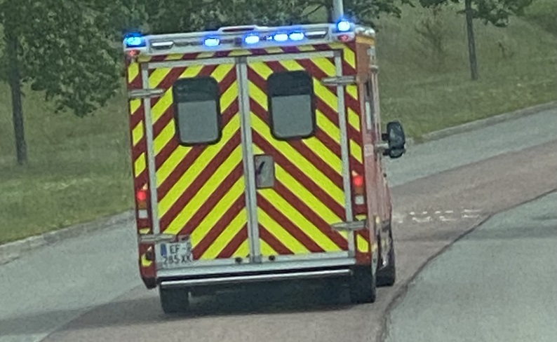 Les blessés, pris en charge par les sapeurs-pompiers, ont été transportés vers l'hôpital le plus proche - Illustration infoNormandie