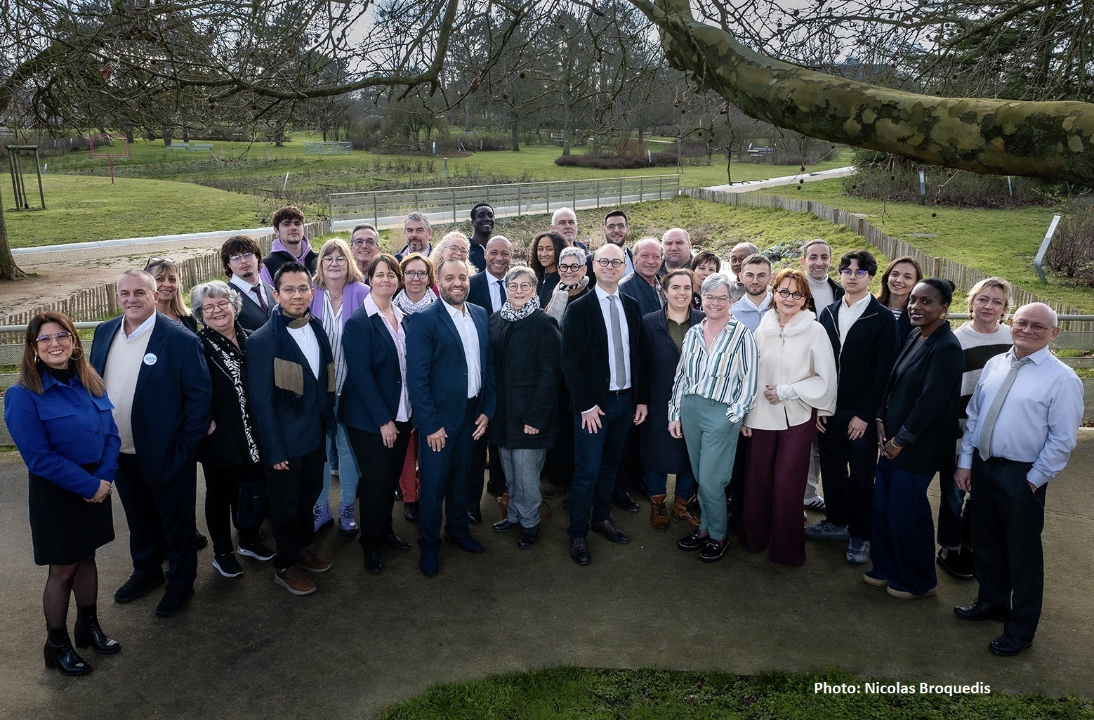 La liste de Nicolas Rouly, maire sortant, est composée de 35 titulaires et deux suppléants (hommes et femmes) -