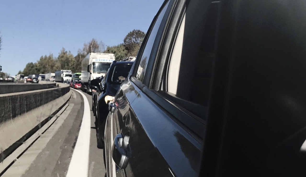 Le trafic a été fortement perturbé sur une dizaone de kilomètres en début de soirée de Toureville-la-Rivière à Val-de-Reuil  - Illustration infoNormandie