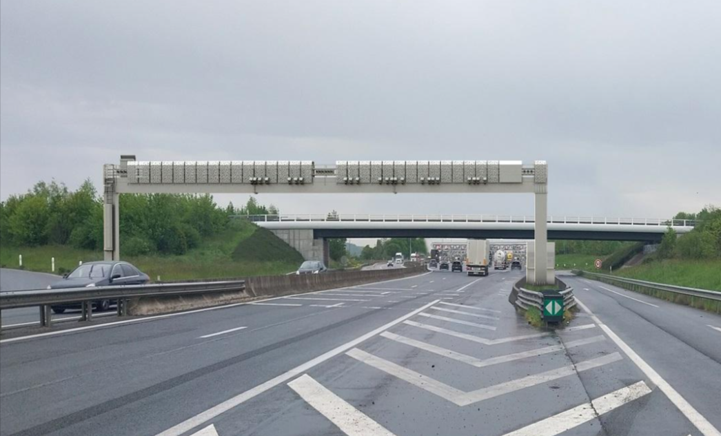 La première phase, du 23 mars au 15 mai, concerne l’ancienne barrière de péage.  - Illustration Sanef