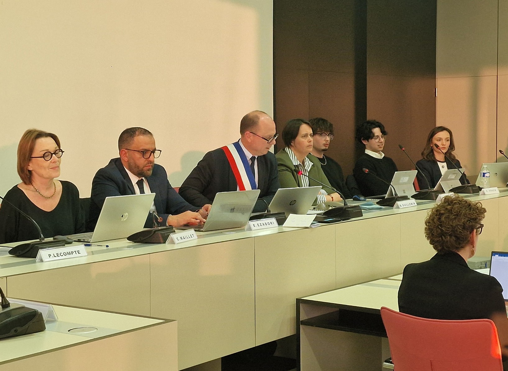 Autour du maire, dix adjoints ont été désignés, chacun avec un champ de compétences précis - Photo Ville de Grand-Quevilly