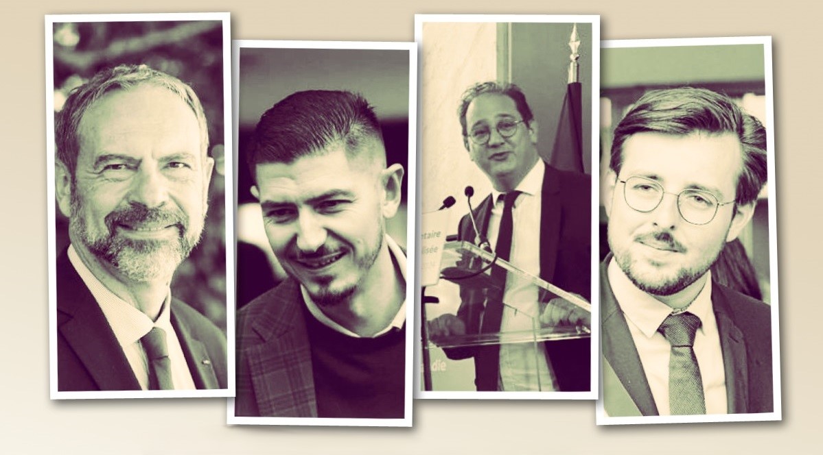 Guy Lefrand, maire sortant, est réélu à Evreux face à Samuel Brigantino. A Louviers, le maire sortant François-Xavier Priollaud l'emporte devant Philippe Brun  (Photos X)