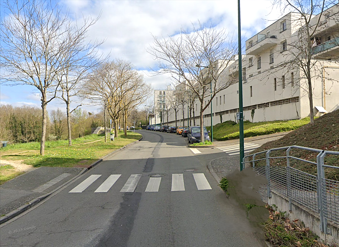 Le drame s'est produit à hauteur du 17, avenue du Vexin à Mantes-la-Ville, précisent les enquêteurs - Illustration Google Maps