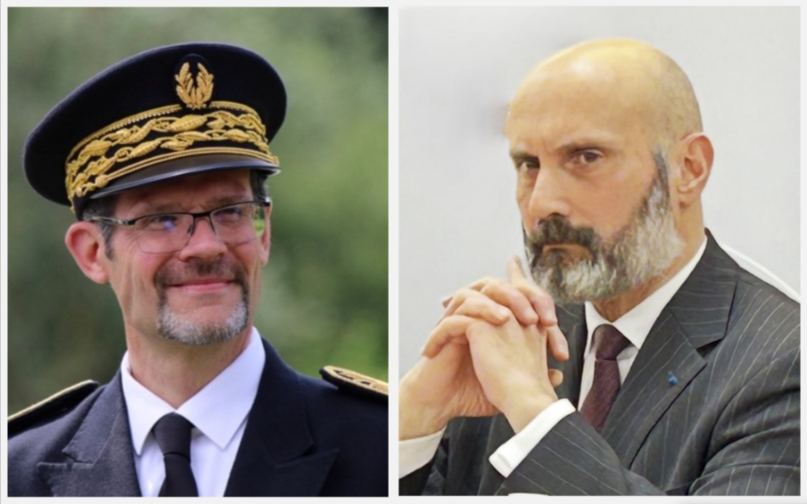 Charles Giusti (photo de droite) quittera ses fonctions dans l'Eure le 6 mai 2026 pour rejoindre la préfecture de la Vienne. Il sera remplacé à la même date par Xavier Delarue, actuellement préfet de la Meuse. (Photos LinkedIn et infoNormandie)